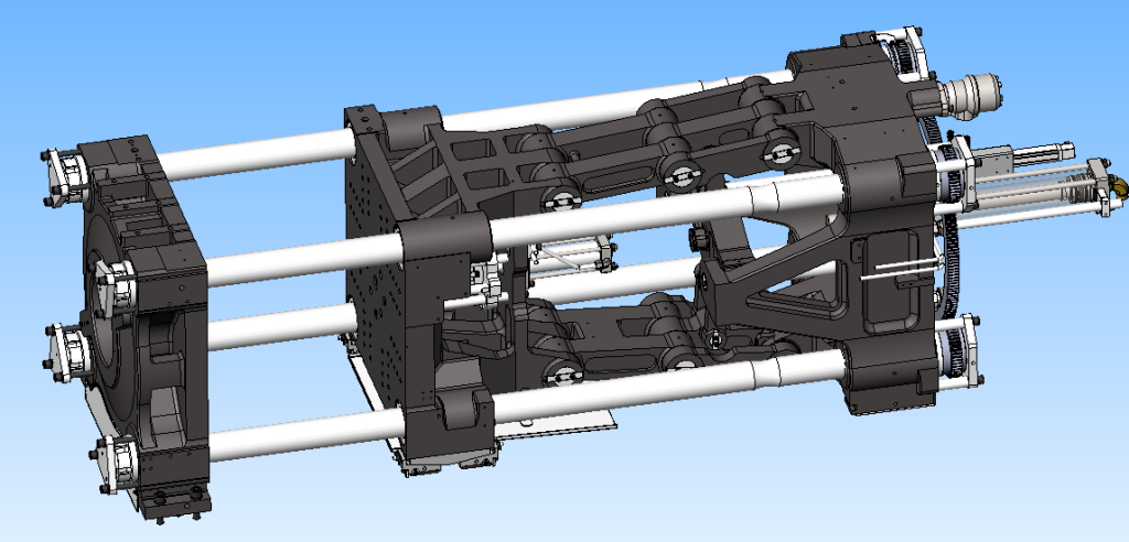 Clamping force in plastic injection molding machine(2)